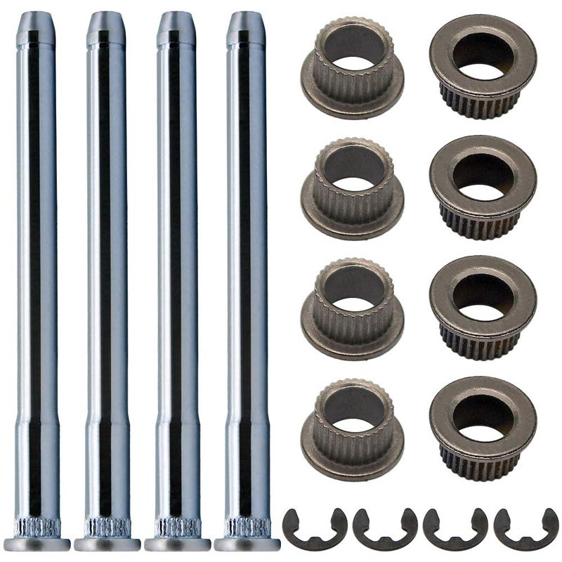 Yooppa S10 Door Hinge Pin and Bushing Repair Kits for Chevy S10 GMC Sonoma S15 38419 15562609 15964971 15964972 16632193 25640501 15591898 88891731 2 Door 4 Pin Door Hinge Pin - Image 1